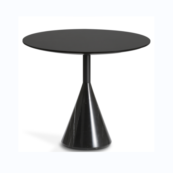 Carbon Steel Marble Side Table