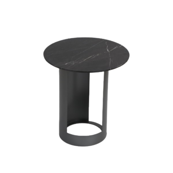 Creative Carbon Steel Marble Sidee Table