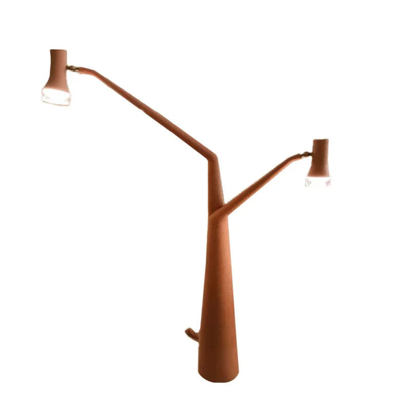 Fiberglass Y-shaped Floor Lamp