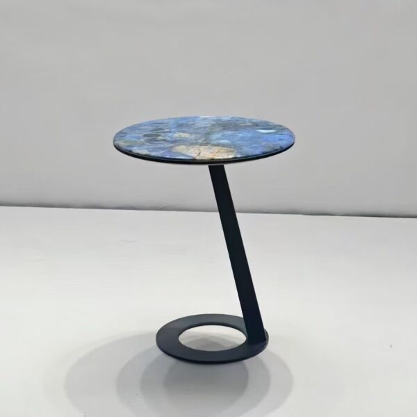 Concise Circular Design Tea Table