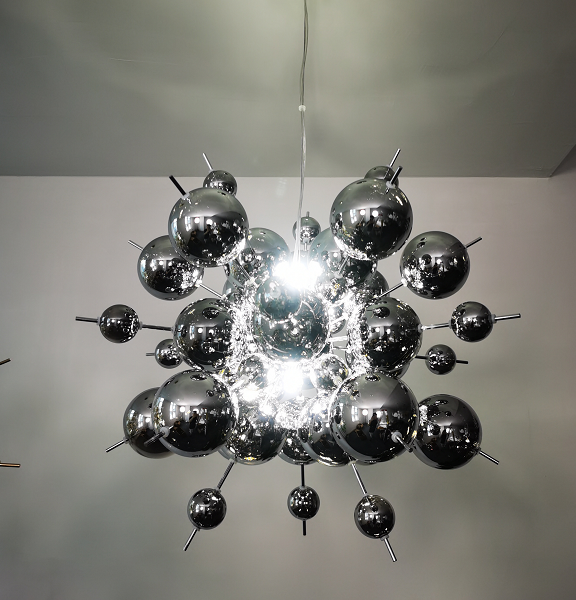 Hardware Glass Bubble Ceiling Lamp