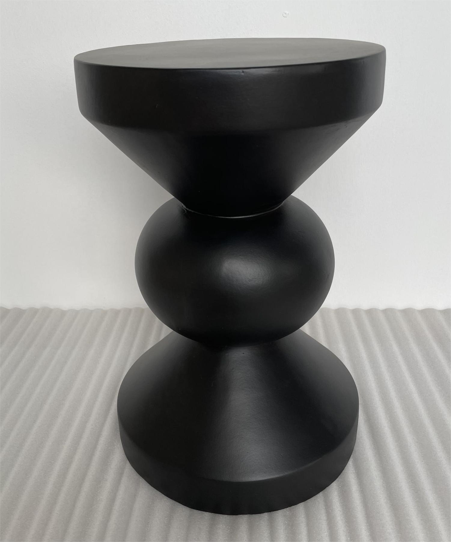 Contemporary Magnesium Oxide Side Table