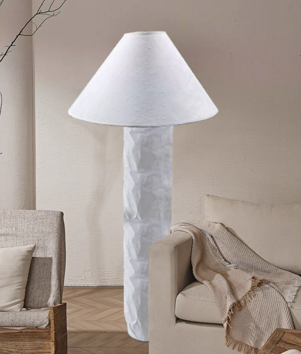 Creative Lampampe DuPont Paper Iron Floor Lamp